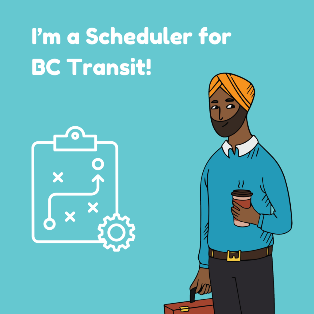 Illustration of a Scheduler for BC Transit.