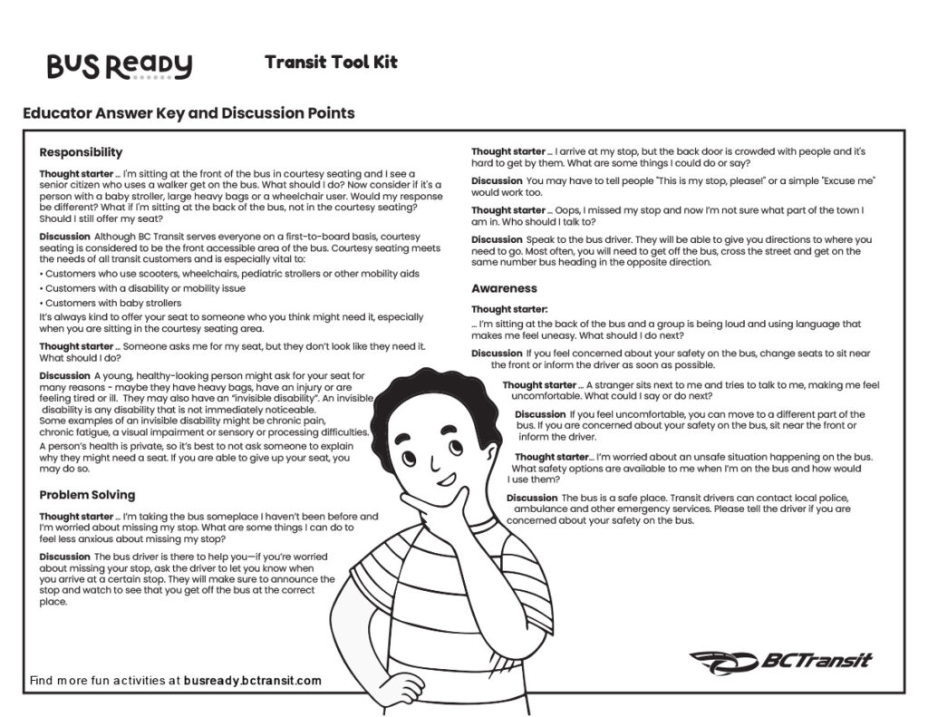 Transit Tool Kit answers preview